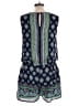 Artisan NY 100% Polyester Paisley Blue Romper Size 12 - photo 2