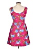 Forever 21 Floral Pink Cocktail Dress Size L - photo 2
