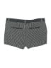 Merona 100% Cotton Houndstooth Black Shorts Size 10 - photo 2