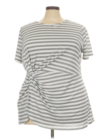 Lane Bryant Outlet Short Sleeve Top (view 1)