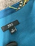 JBS 100% Polyester Paisley Blue Casual Dress Size 12 - photo 8