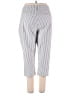 Croft & Barrow Stripes White Casual Pants Size 18 - photo 2