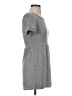 Forever 21 Solid Gray Casual Dress Size S - photo 4