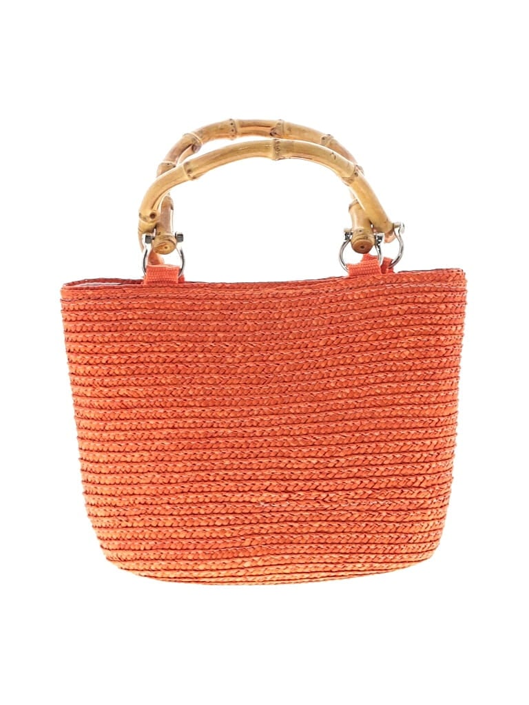 Pre-owned Unbranded Purse In Orange