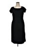 Merona Solid Black Casual Dress Size 14 - photo 1