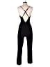 June & Hudson Solid Black Jumpsuit Size S - photo 2