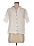 Old Navy Ivory Short Sleeve Blouse Size M - photo 1