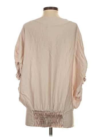 Diane von Furstenberg 3/4 Sleeve Silk Top (view 2)