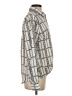 Janet Chung 100% Polyester Print Ivory Long Sleeve Blouse Size M - photo 4