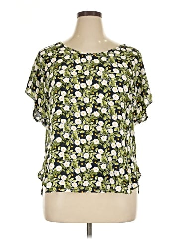 Ann Taylor LOFT Short Sleeve Blouse (view 1)