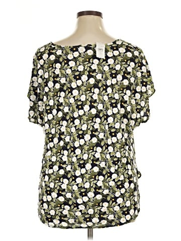 Ann Taylor LOFT Short Sleeve Blouse (view 2)