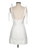 Zara 100% Polyester White Casual Dress Size M - photo 2