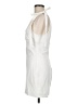 Zara 100% Polyester White Casual Dress Size M - photo 5