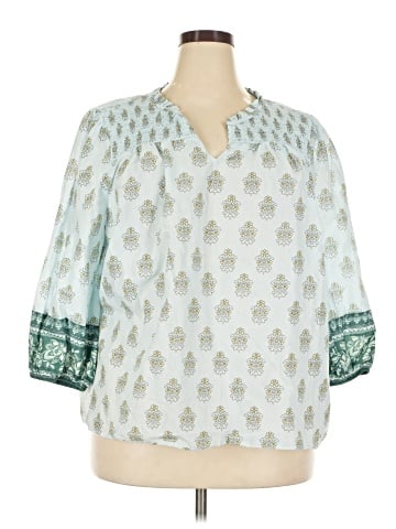 Talbots 3/4 Sleeve Blouse (view 1)