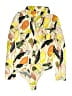 Dna Couture Print Yellow Long Sleeve Blouse Size M - photo 1