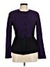 St. John Collection Purple Wool Cardigan Size 6 - photo 1