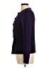St. John Collection Purple Wool Cardigan Size 6 - photo 5