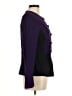 St. John Collection Purple Wool Cardigan Size 6 - photo 4