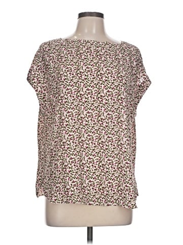Ann Taylor Factory Short Sleeve Blouse (view 1)