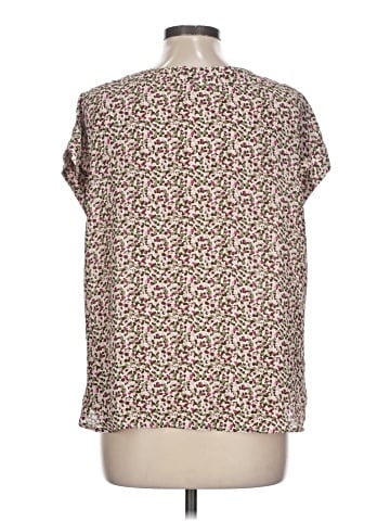 Ann Taylor Factory Short Sleeve Blouse (view 2)