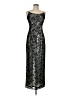Betsy & Adam Black Cocktail Dress Size 8 - photo 1