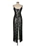 Betsy & Adam Black Cocktail Dress Size 8 - photo 2