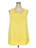 Woman Within Yellow Sleeveless Blouse Size 18 (L) - photo 1
