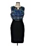 Alyx 100% Polyester Graphic Black Cocktail Dress Size 12 - photo 1