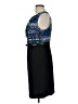 Alyx 100% Polyester Graphic Black Cocktail Dress Size 12 - photo 5
