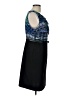 Alyx 100% Polyester Graphic Black Cocktail Dress Size 12 - photo 4