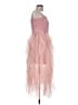 Unbranded Pink Cocktail Dress Size L - photo 4