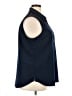 Travelsmith Blue Sleeveless Button-Down Shirt Size 2X - photo 4