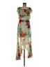 Express 100% Polyester Floral Green Cocktail Dress Size M - photo 1