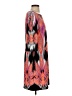 Chico's Print Orange Cocktail Dress Size Med (1) - photo 4
