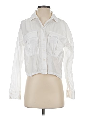 Ann Taylor LOFT Long Sleeve Button-Down Shirt (view 1)