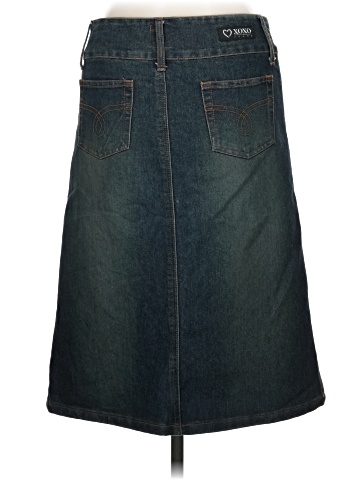 XOXO Denim Skirt (view 2)