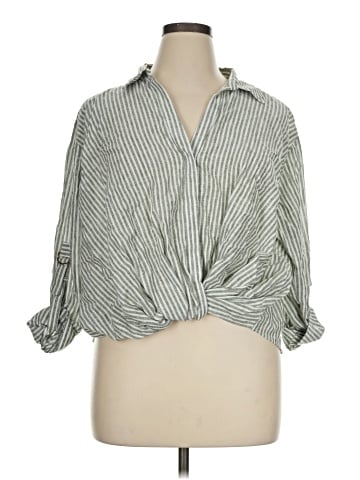 Zara 3/4 Sleeve Blouse (view 1)