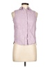 Brora 100% Linen Purple Sleeveless Button-Down Shirt Size 10 - photo 1