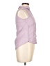 Brora 100% Linen Purple Sleeveless Button-Down Shirt Size 10 - photo 4