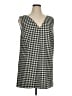 Ann Taylor Houndstooth Black Casual Dress Size 14 - photo 1