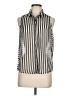 Truth NYC 100% Polyester Stripes Silver Sleeveless Blouse Size M - photo 1