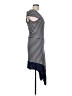 Max Studio Stripes Gray Casual Dress Size L - photo 4