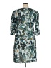 Unbranded Print Gray Casual Dress Size XL - photo 2