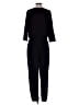 Charming Charlie Solid Black Jumpsuit Size M - photo 2
