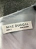 Mac Duggal 100% Polyester Metallic Silver Cocktail Dress Size 2 - photo 4