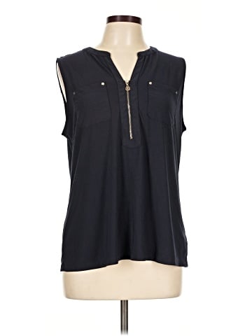Anne Klein Sleeveless Blouse (view 1)