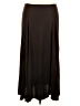 MNG 100% Polyester Solid Brown Formal Skirt Size XL - photo 1