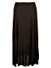 MNG 100% Polyester Solid Brown Formal Skirt Size XL - photo 2