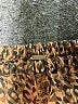 Free People Animal Print Gold Shorts Size S - photo 3