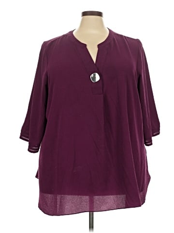 Avenue 3/4 Sleeve Blouse (view 1)